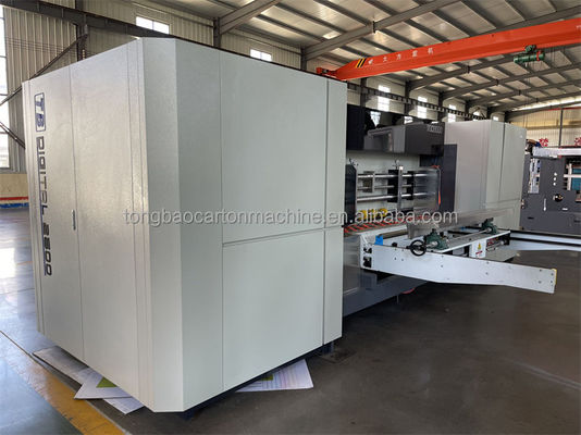 Цифровой принтер 2 мм CMYK для печати волнистых коробок на конкурентных 220V 380V 440V