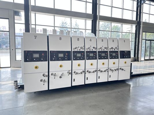 40000 KG Flexoprinter Slotter Rotary Die Cutter Machine для печатания картонных коробок