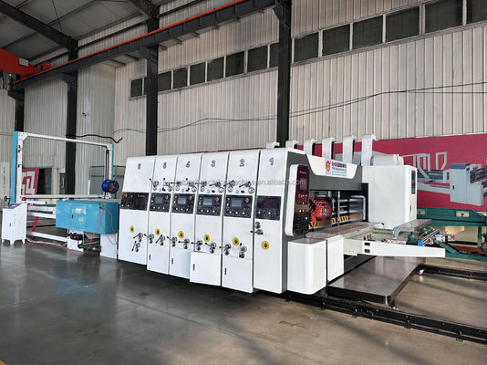 40000 KG Flexoprinter Slotter Rotary Die Cutter Machine для печатания картонных коробок