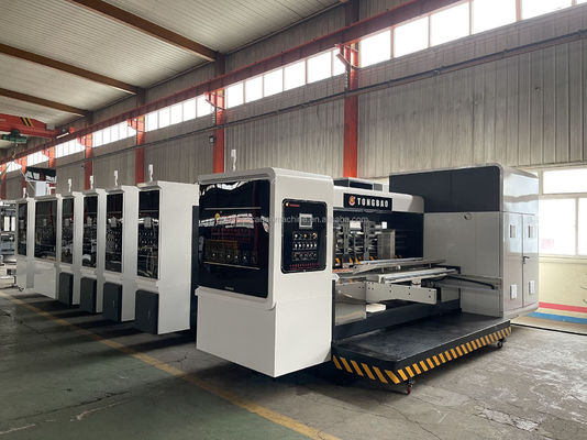 1200 мм Автоматическая печатающая картона с гофрированным изделием Slotter Die Cutting