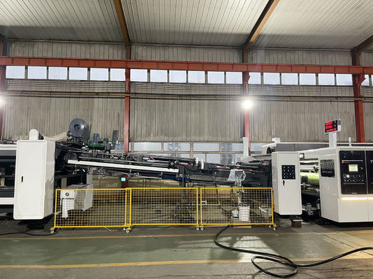 60000 KG Автоматическая печать, резка, слотер, пиццерия, коробка для изготовления клеящей машины