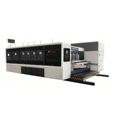 Флексо пластинка высокой четкости гофрированный картонный принтер Slotter Die Cutter Machine