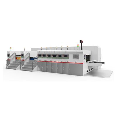 Высокоскоростной картонный высококачественный флексопринтер Slotter Rotary Die Cutter