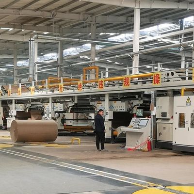 Автоматический класс Автоматическая линия по производству 3 5 7 слойного гофрированного картона