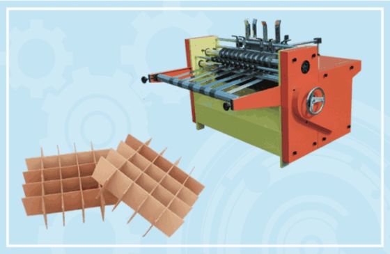 Полуавтоматическая GBJ High Speed Clapboard Partition Slotter Machine для картонных коробок