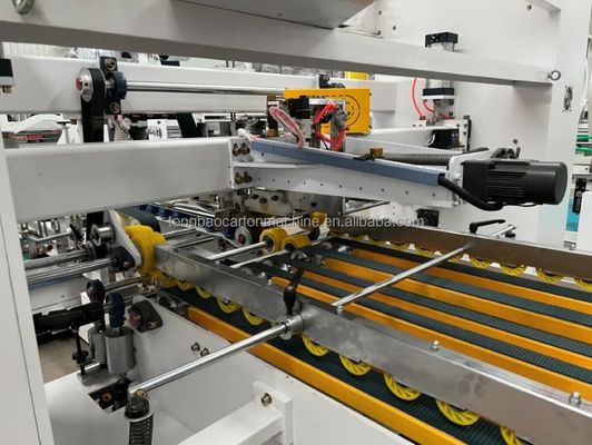 Полностью автоматически гофрированный картонный ящик папка клеевой швейщик в линейке для бумажного картона