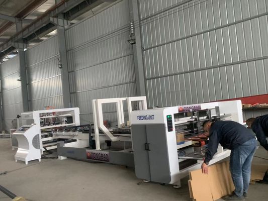 Картонная упаковка Автоматическая папка клеевая машина для повышения производительности