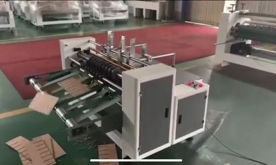 Полуавтоматический сборщик гофрированной доски, разделочный слотер для производства